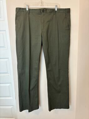 7 Diamonds Straight Fit Chino Pants Green Men's 40x32